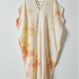 Atelier Delphine Crescent Crinkled Cotton Dress Long Size S